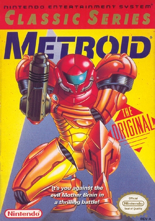 METROID / メトロイド [FDS] Metroid Famicom Disk System Poster - 1200dpi 48bit color